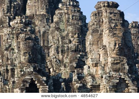Twarze Angkor Thom