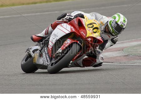 26 Září 2009; Silverstone Anglie: Rider číslo 60 Peter Hickman GBR jízda pro Ultimate Racing duri