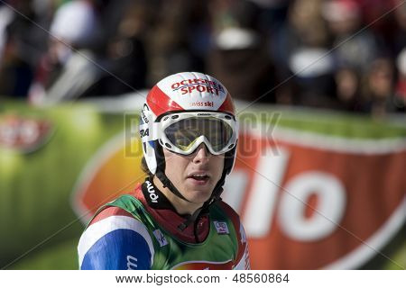 SOELDEN AUSTRIA 26 OCT, Carlo Janka SUI w wyścigu slalom gigant w Rettenbach Gl męskie