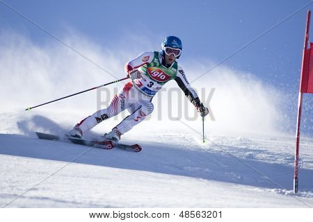 SOELDEN ออสเตรีย 26 oct, Benni Raich AUT แข่งขันในการแข่งขันสลาลอมยักษ์ในขณะที่ Rettenbach G