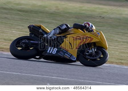 26 Září 2009; Silverstone Anglie: Rider číslo 118 Richard Cooper GBR koni pro tým Co-ordit dur