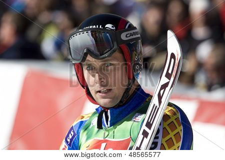 Sölden Österreich 26.Okt, Markus Larsson SWE im Wettbewerb auf dem Mens Riesenslalom-Rennen in der Rettenbac