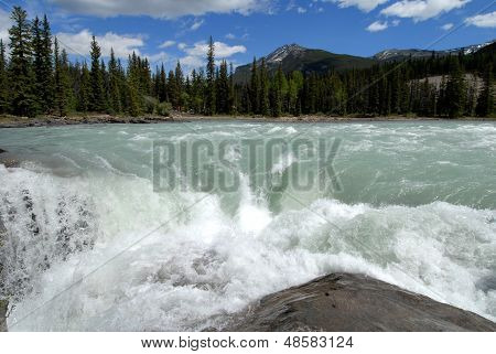 Athabasca Falls,canadian Rockies,canada