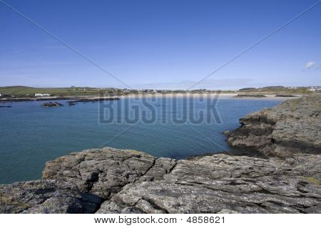 Spiaggia e villaggio costiero Rhoscolyn