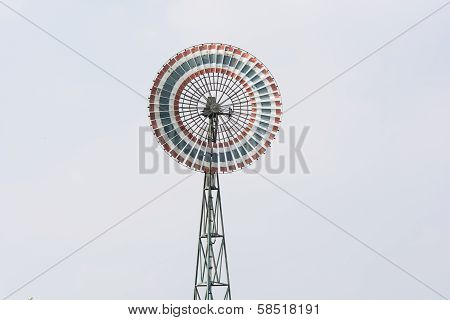 Wind Turbine Is A Circle