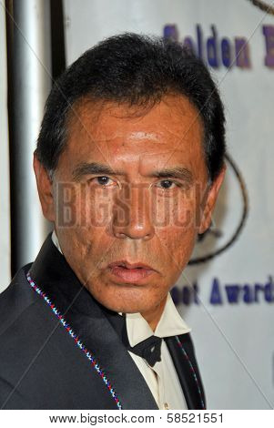 BEVERLY HILLS - August 12: Wes Studi at the 24th Annual Golden Boot Awards on August 12, 2006 at Beverly Hilton Hotel in Beverly Hills, CA.