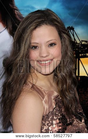 Sarah Jeffery at the 