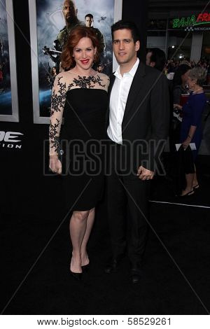 Molly Ringwald and Panio Gianopoulos  at the 