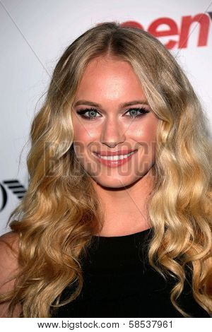 BEVERLY HILLS - SEPTEMBER 27: Leven Rambin at Teen Vogue's 10th Anniversary Annual Young Hollywood Party in Private Location on September 27, 2012 in Beverly Hills, CA.