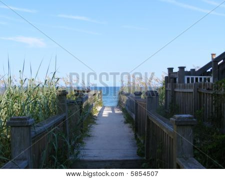 Zugang zum Strand