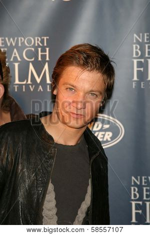 NEWPORT BEACH - APRIL 20: Jeremy Renner at the 7th Annual Newport Beach Film Festival Opening Night Screening of 