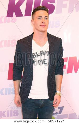Colton Haynes at the 2013 Wango Tango concert produced by KIIS-FM, Home Depot Center, Carson, CA 05-11-13