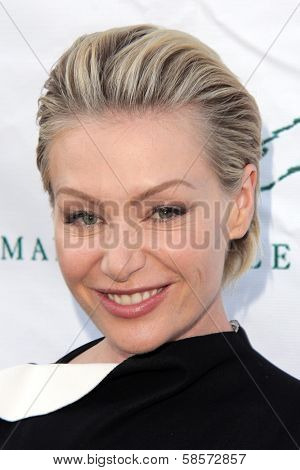 Portia de Rossi at the Compton Jr, Posse Gala honoring Patricia Heaton and Portia de Rossi, Burbank Equestrian Center, Burbank, CA 05-18-13