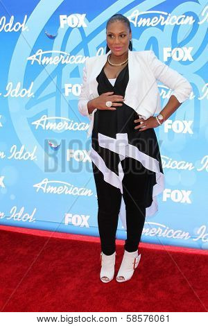 Tamar Braxton at the American Idol Season 12 Finale Arrivals, Nokia Theater, Los Angeles, CA 05-16-13