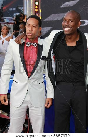 Ludacris and Tyrese Gibson at the 