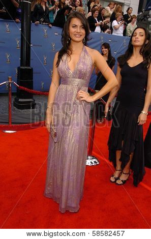 HOLLYWOOD - APRIL 28: Michelle Belegrin at The 33rd Annual Daytime Emmy Awards at Kodak Theatre on April 28, 2006 in Hollywood, CA.