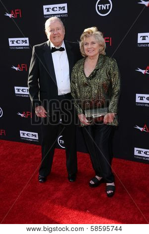 Dick Van Patten and wife Pat Van Patten at the AFI Life Achievement Award 
