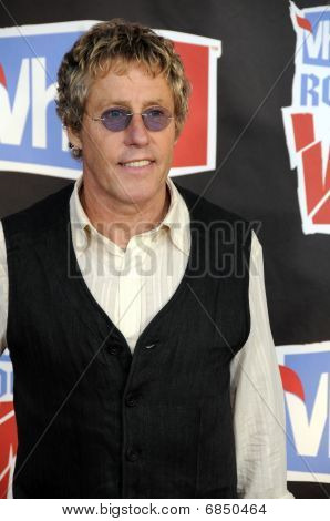 Roger Daltry sul tappeto rosso.