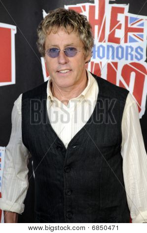 Roger Daltry sul tappeto rosso.