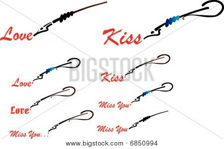 Stiliseret pen