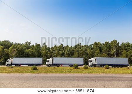 Trucks On The Road