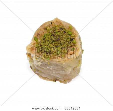 One Baklava With Pistachios