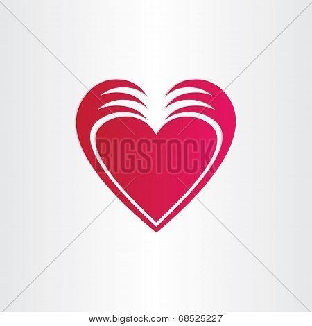 Hands Stealing Heart Concept St Valentine Symbol
