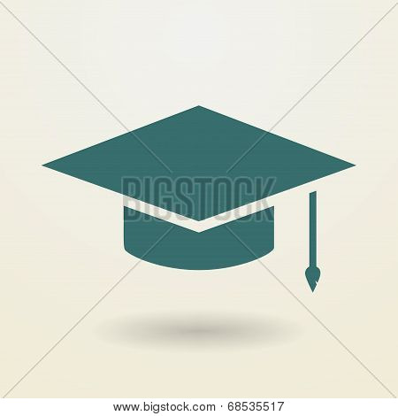 Simple Graduation Cap Icon