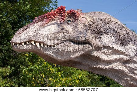 Realistic Model Of Dinosaur