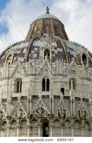 The Baptistry Of St. John, Pisa, Italy