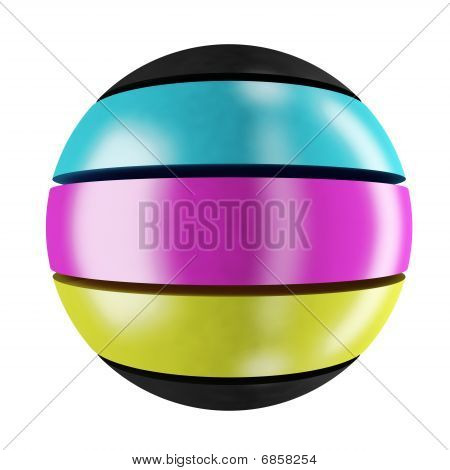 Cmyk 球