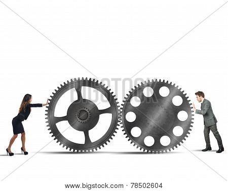 Interlocking Gears