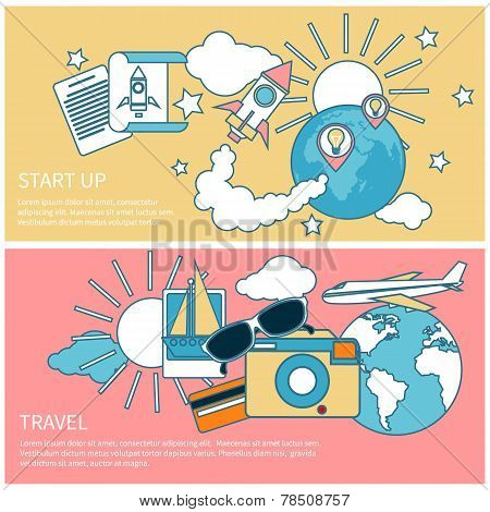 Start up rocket and international travel