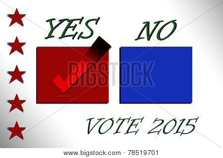 Check box Yes and No