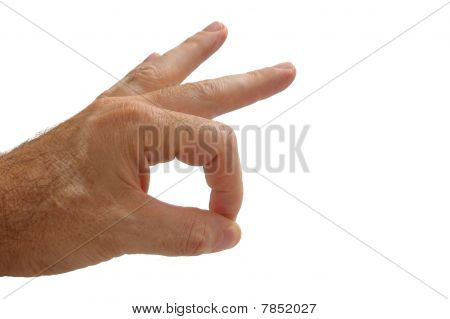 Hombre mano