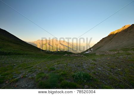 Sunrise In The Alps