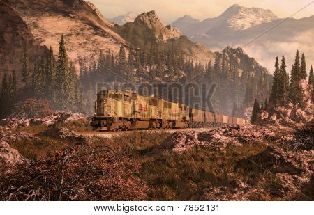 Locomotive diesel
