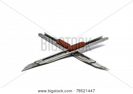 Cutter isolated on a white background