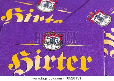 Beermats From Hirter Beer