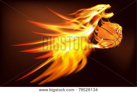 Fire Dragon A Basketball