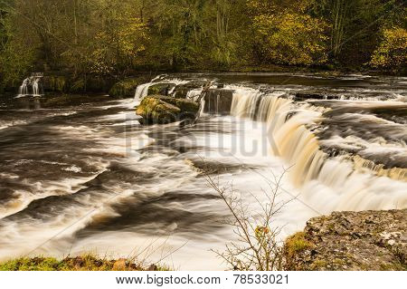 River Ure At Aysgarth Falls
