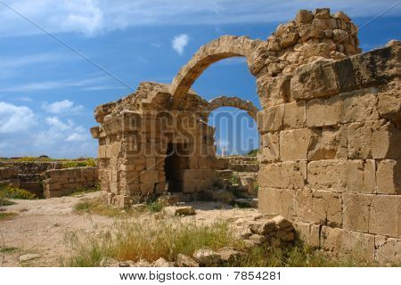 Saranda Kolones fortezza a Paphos, Cipro