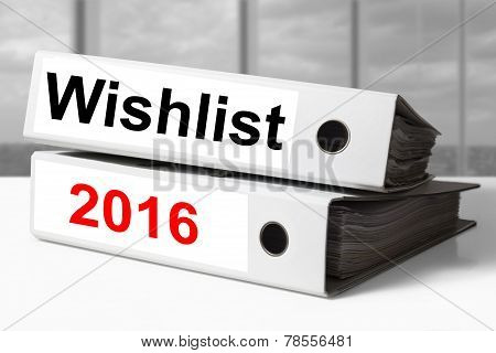Office Binders Wishlist 2016