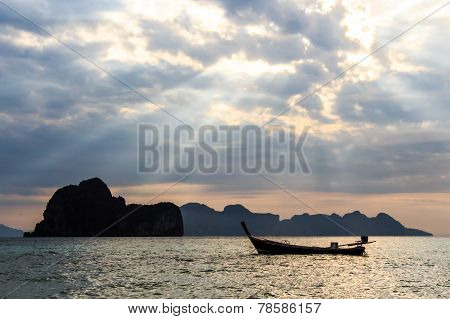 Sunbeam And Boat