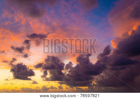Colorful Dramatic Sky