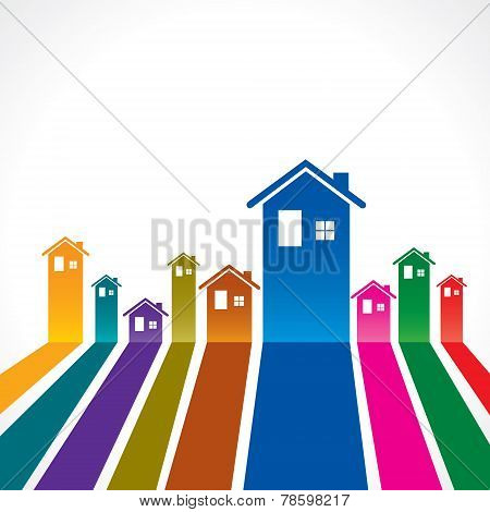 Real Estate background for sale property concept stock vector