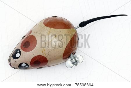 small tin mouse 