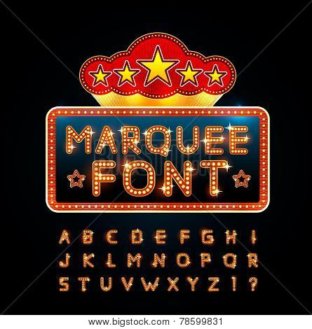 Retro font