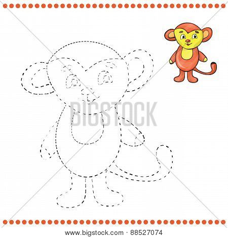 Connect the dots and coloring page
