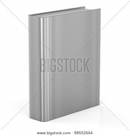 Book Empty Blank Cover Template Brochure Single Textbook